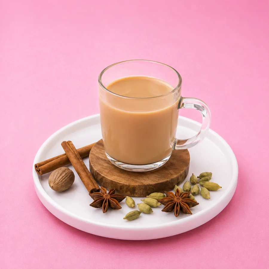 Masala cha with whole spices